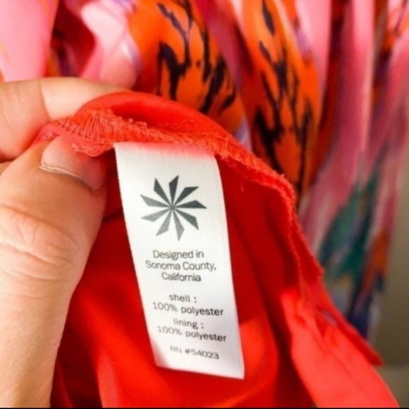 Athleta Martinique Multi Color Dress Size Medium - Picture 8 of 8